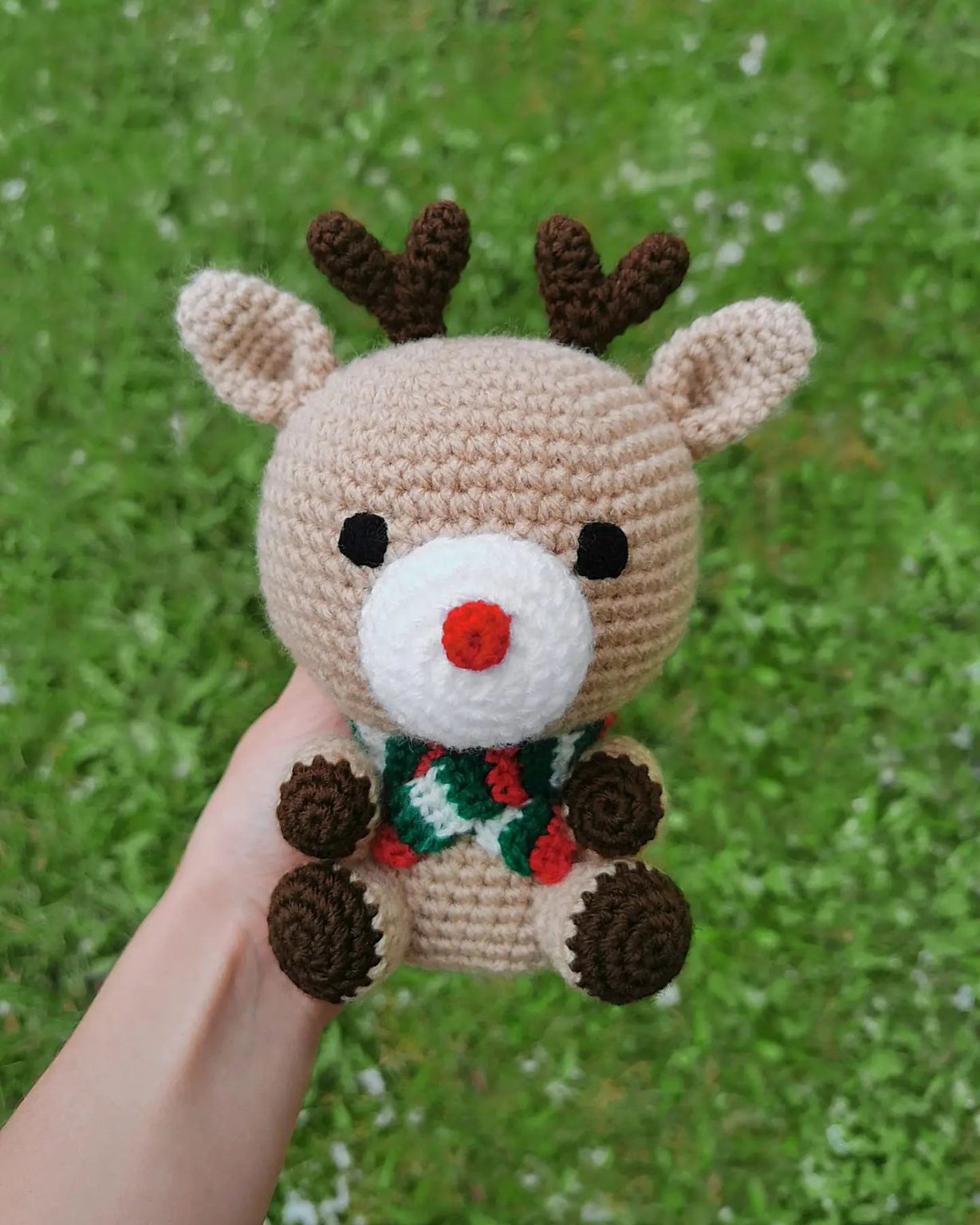 Crochet Christmas Reindeer Amigurumi Free Pattern Amigurumi