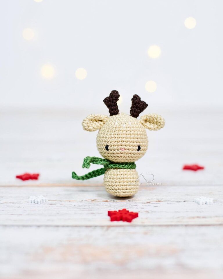 Elf Reindeer Crochet Pattern Free Amigurumi Amigurumi