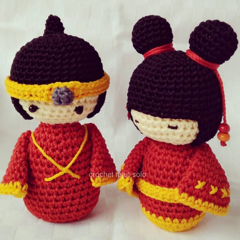 Amigurumi Tiny Japanese Girl Free Pattern Amigurumi