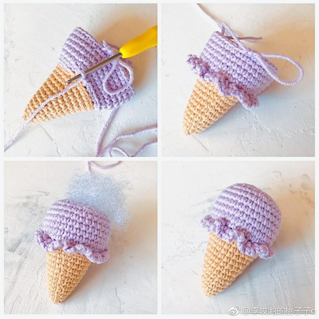 Tiny Ice Cream - Free amigurumi pattern