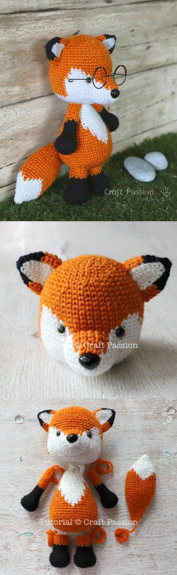 Fox Amigurumi Free Crochet Pattern – Amigurumi