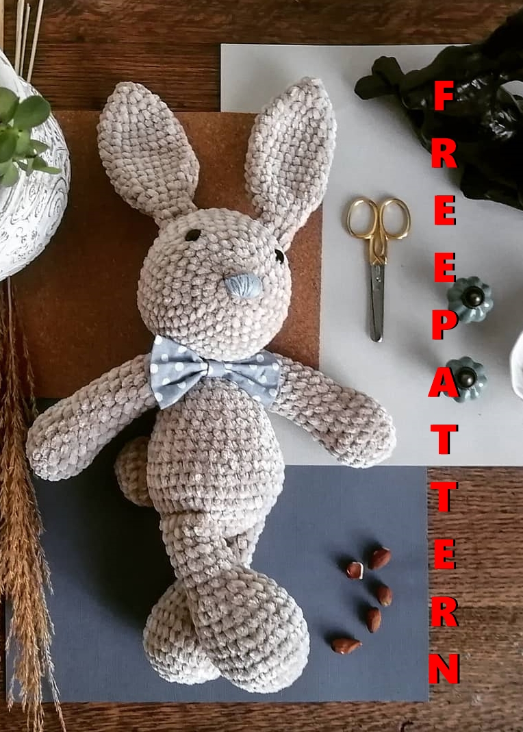 Amigurumi Velvet Bunny Free Crochet Pattern – Amigurumi