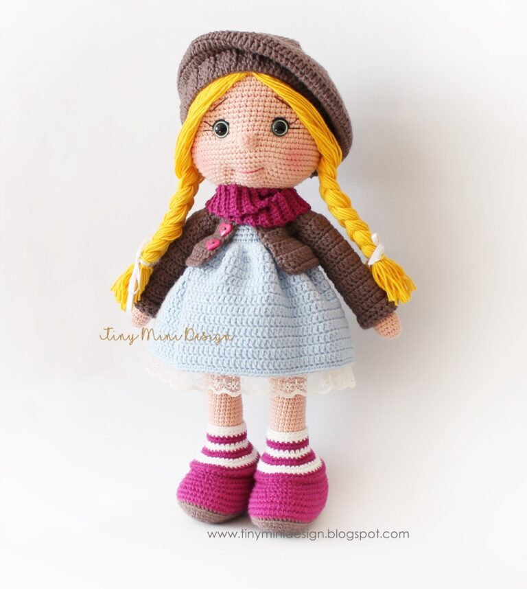 Tonton Doll Free Amigurumi Pattern – Amigurumi