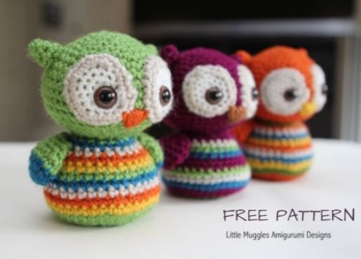Baby Owl Amigurumi Free Pattern – Amigurumi