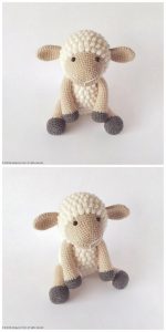 Sleeping Sheep Amigurumi Free Pattern – Amigurumi