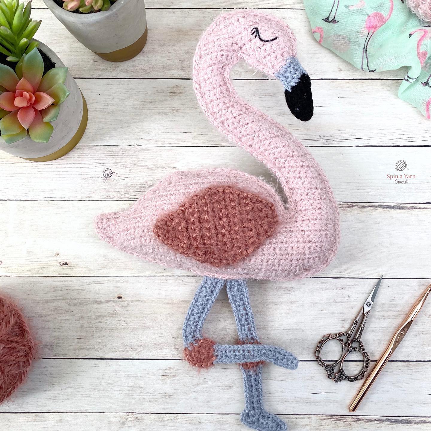 Amigurumi Flamingo Free Crochet Pattern – Amigurumi