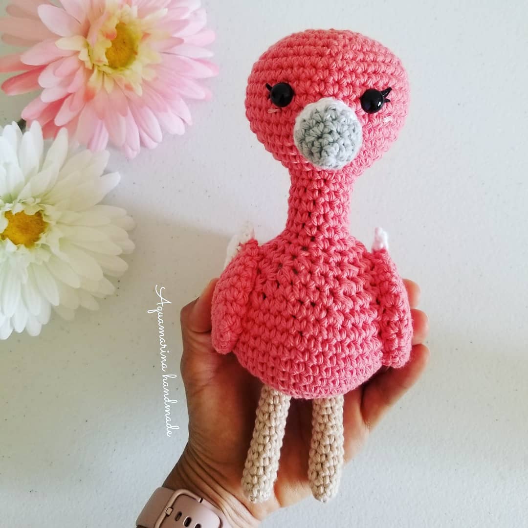 Amigurumi Flamingo Free Crochet Pattern Amigurumi