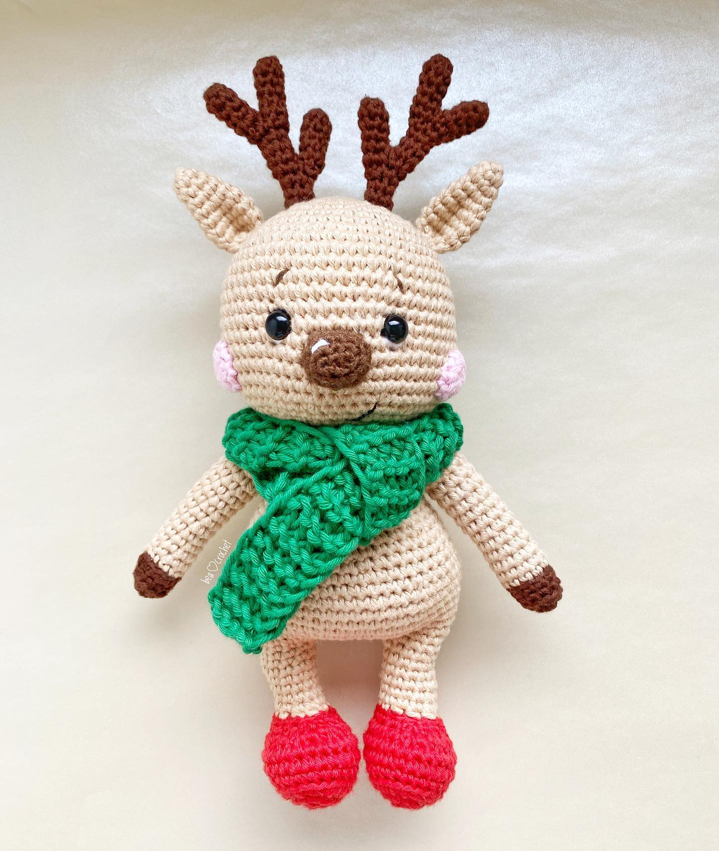 Amigurumi Free Crochet Mini Reindeer Pattern – Amigurumi