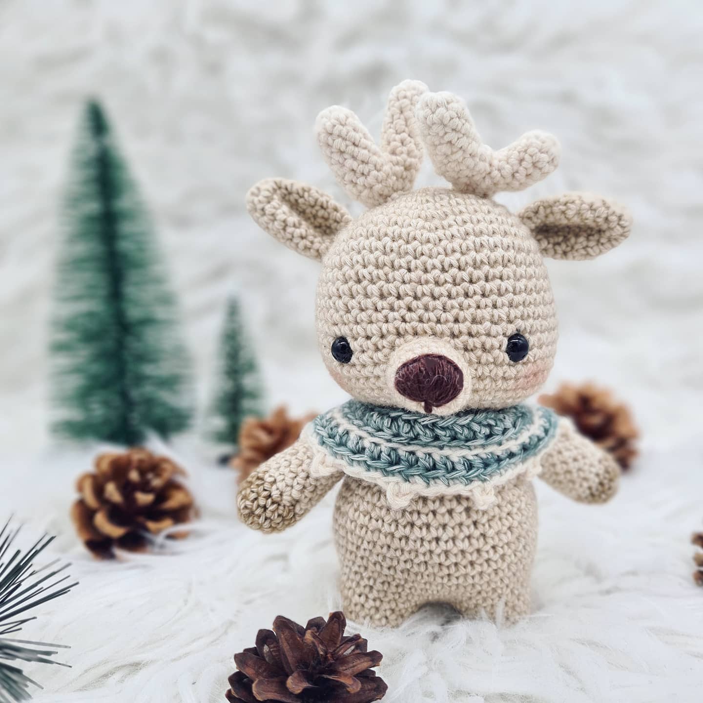 Amigurumi Free Crochet Mini Reindeer Pattern – Amigurumi