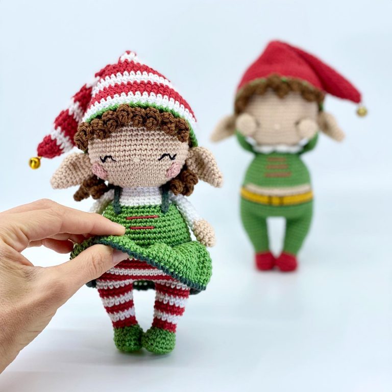 Amigurumi Mini Elf Free Crochet Pattern – Amigurumi