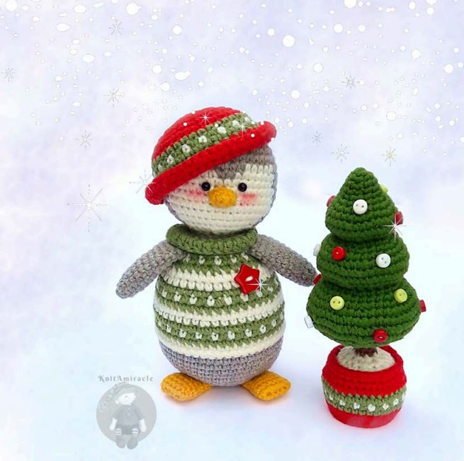 Crochet Penguin for Chirstmas Free PDF Pattern - Amigurumiday