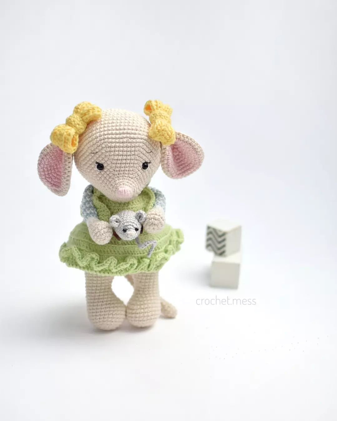 Amigurumi Cute Mouse Free Crochet Pattern – Amigurumi