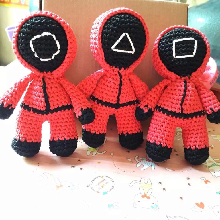 Squid Game Amigurumi Crochet Free Pattern Amigurumi