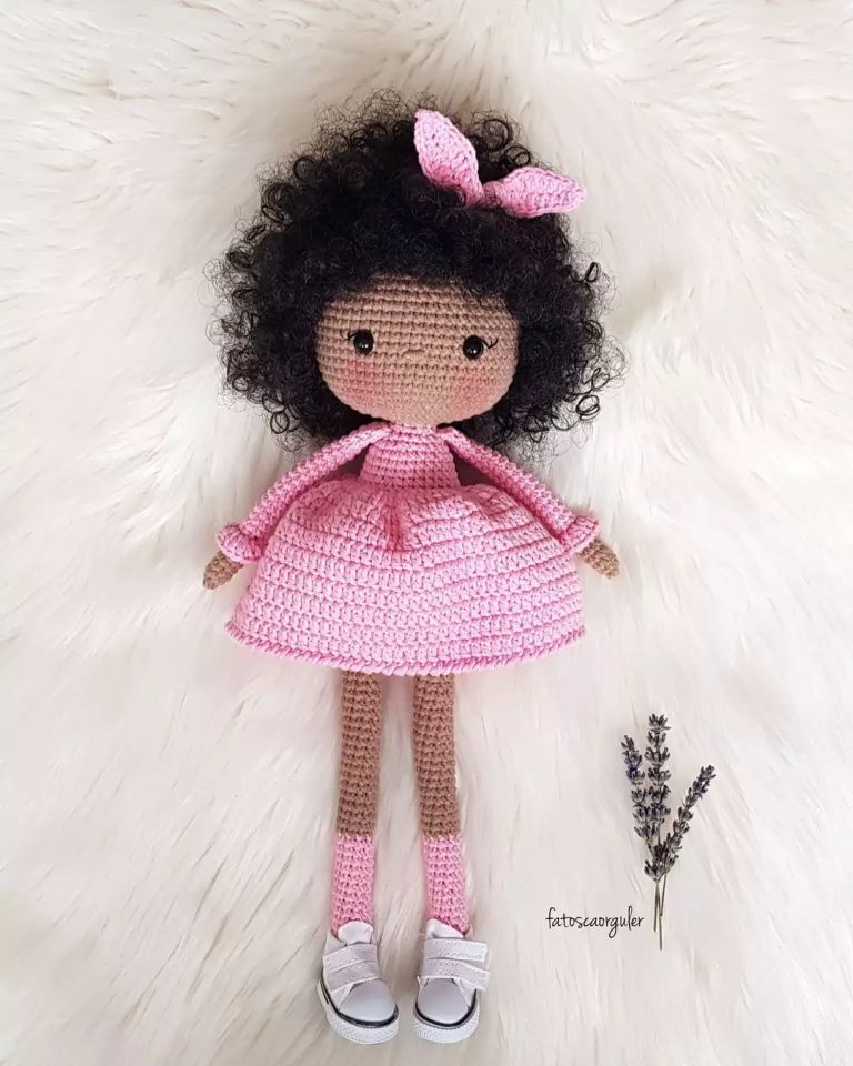 Anita Baby and Her Friend Fluffy Amigurumi Free Pattern – Amigurumi