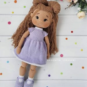 Anita Baby and Her Friend Fluffy Amigurumi Free Pattern – Amigurumi