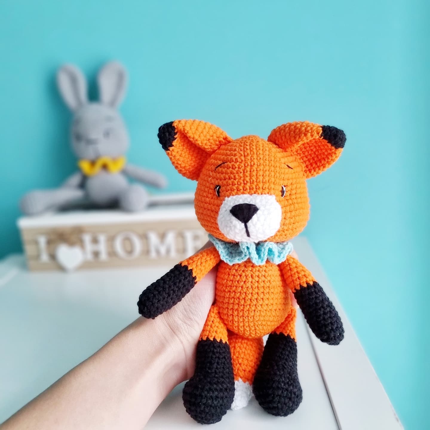 Fox in Amigurumi Dress Free Crochet Pattern – Amigurumi