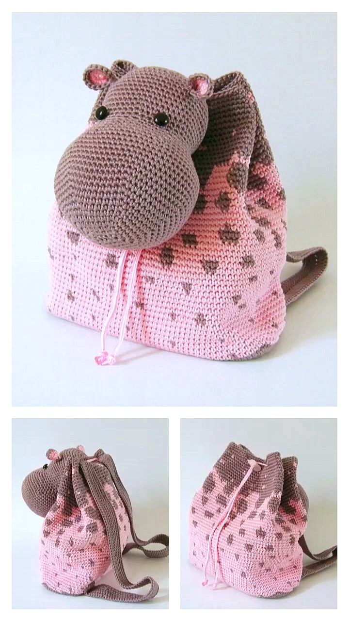 Amigurumi Baby Hippo Free Crochet Pattern – Amigurumi