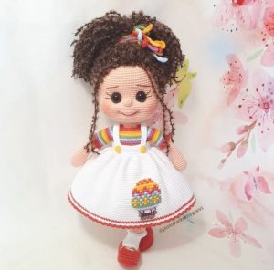 Crochet Doll Yuko Amigurumi Free Pattern – Amigurumi