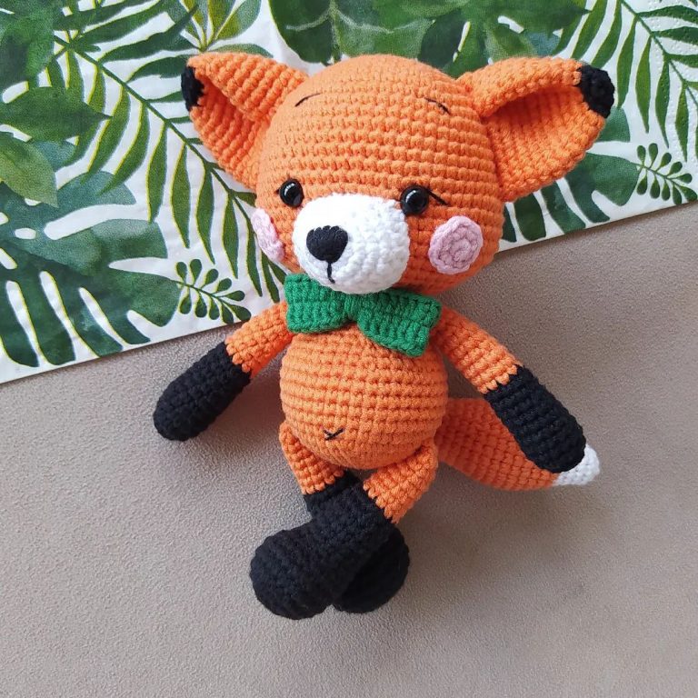 Crochet Fox Pau Amigurumi Free Pattern – Amigurumi