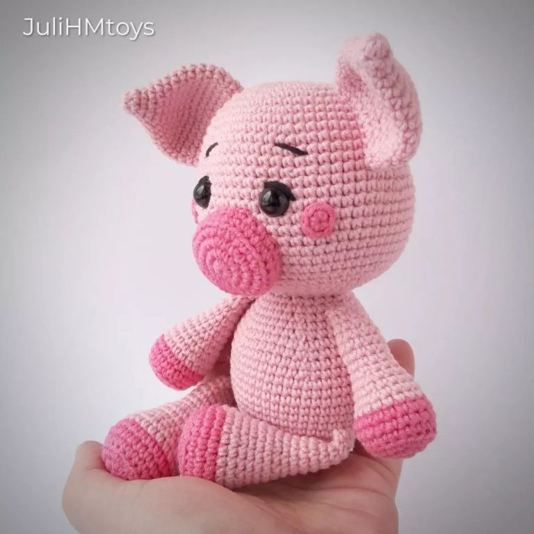 Crochet Little Pig Lizzo Amigurumi Free Pattern – Amigurumi