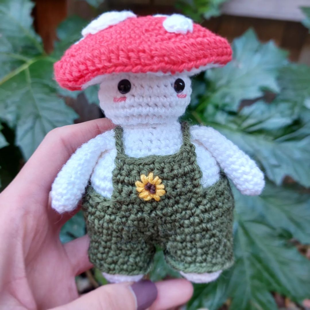 Crochet Mushroom Doll Amigurumi Free Pattern Amigurumi