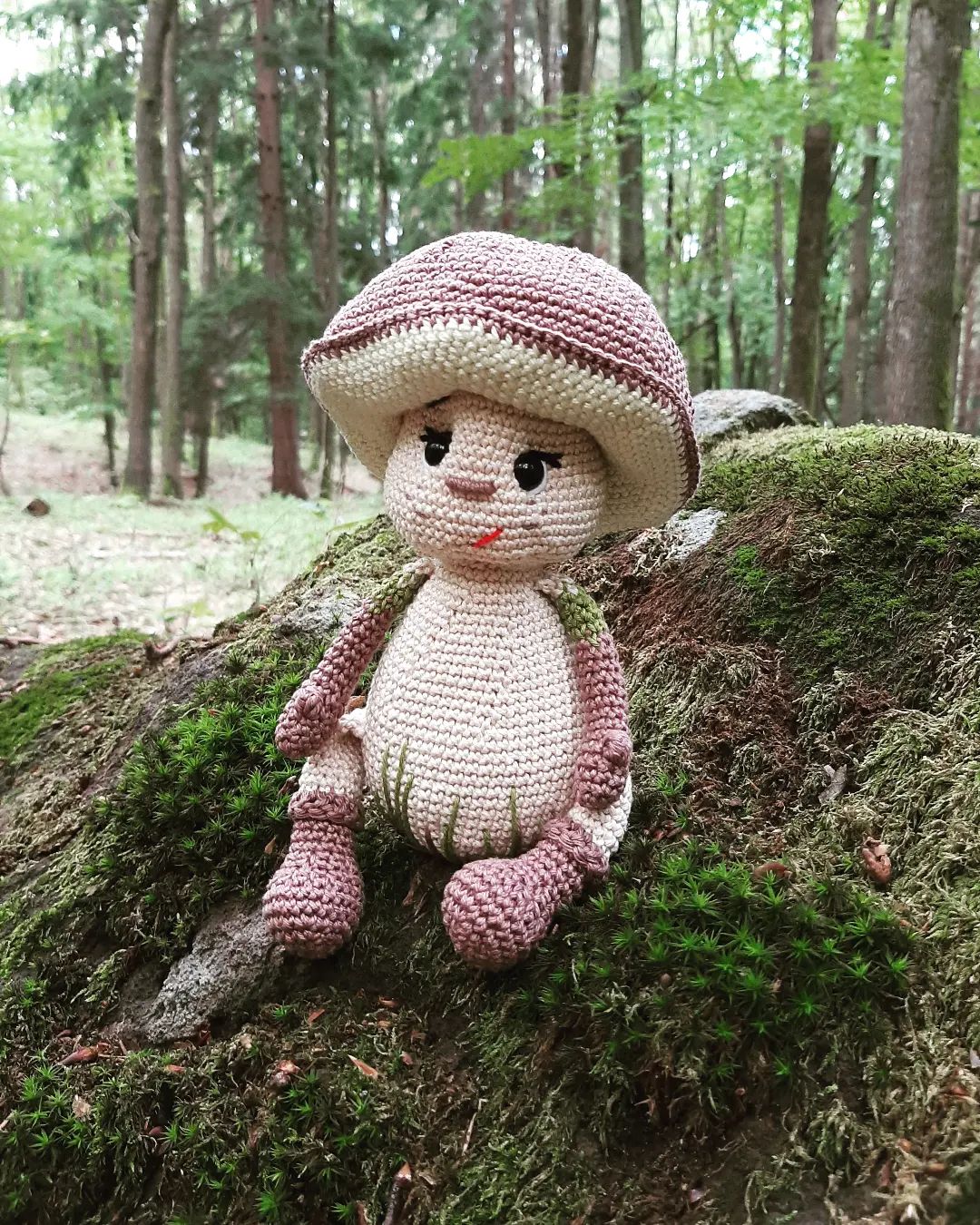 Crochet Mushroom Doll Amigurumi Free Pattern Amigurumi