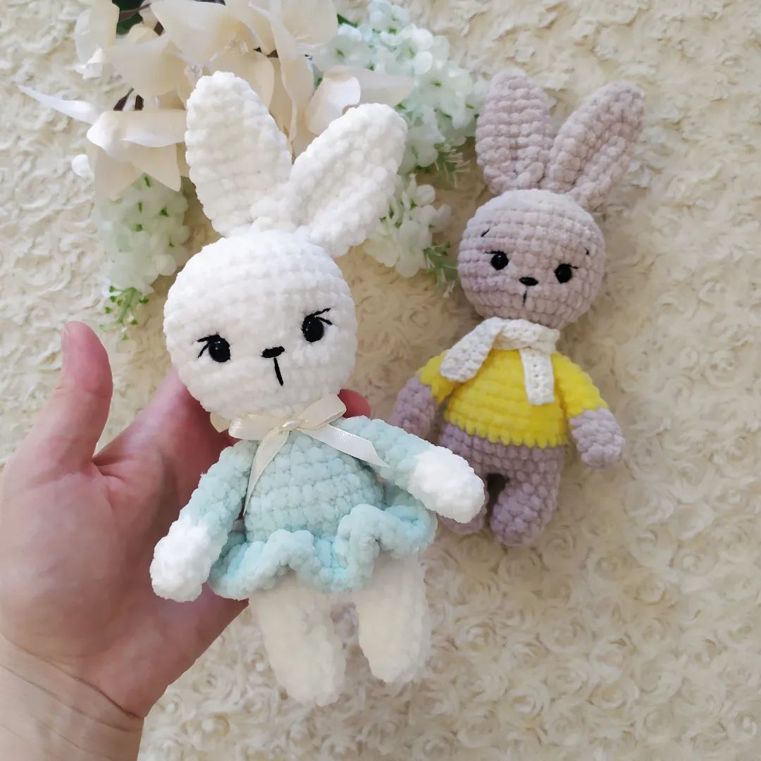 Crochet Sleeping Bunny Jelly Amigurumi Free Pattern – Amigurumi