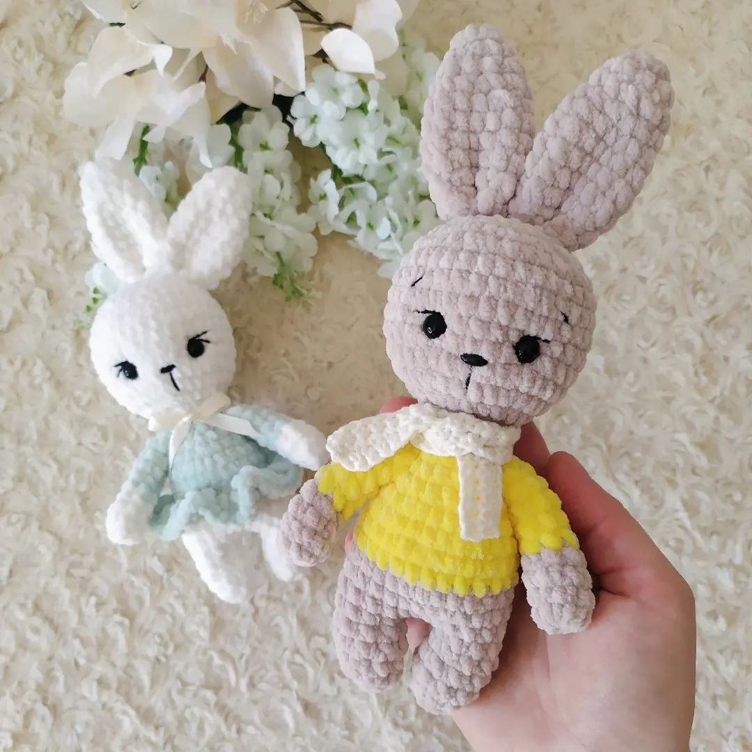 Crochet Sleeping Bunny Jelly Amigurumi Free Pattern – Amigurumi