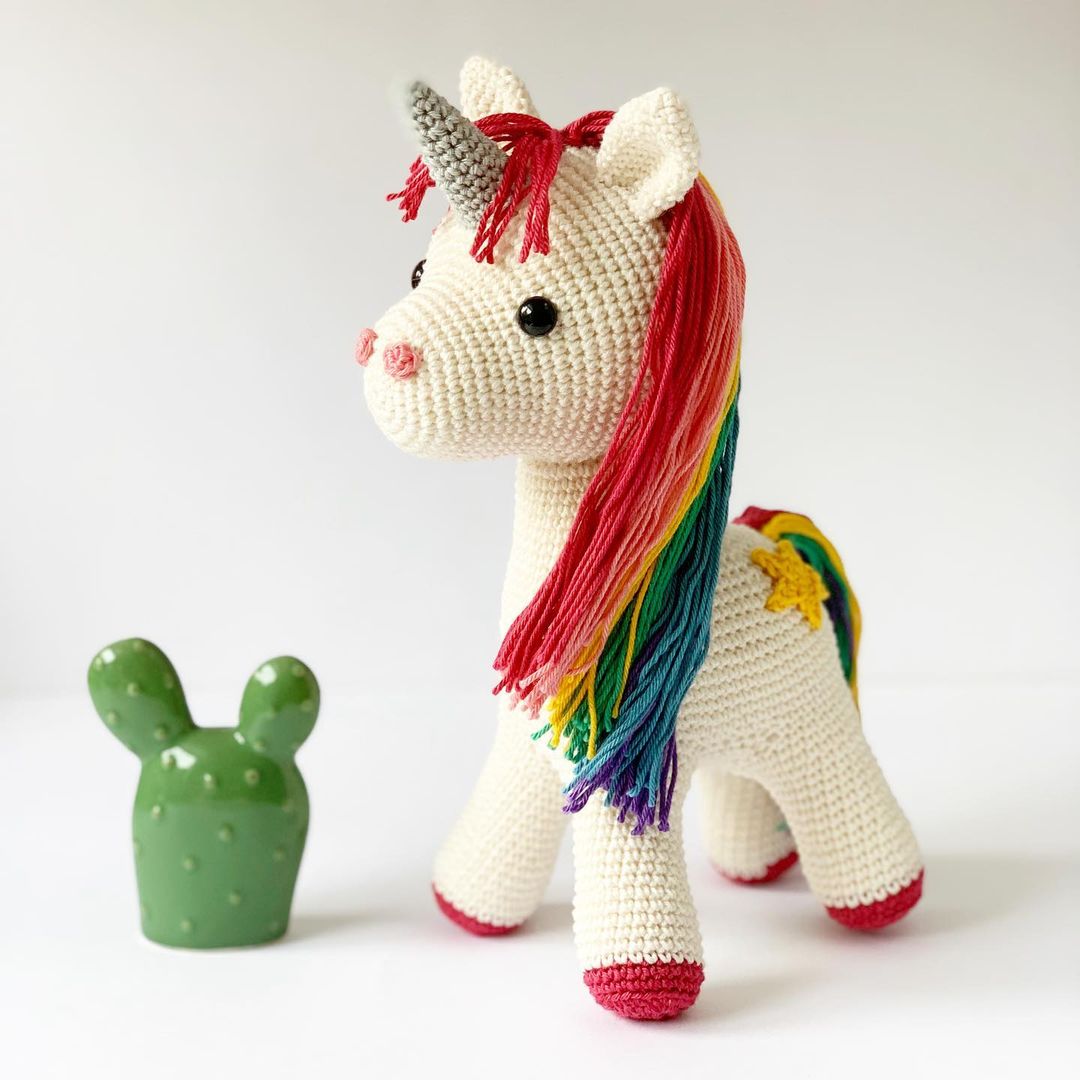 Crochet Unicorn Leela Amigurumi Free Pattern – Amigurumi