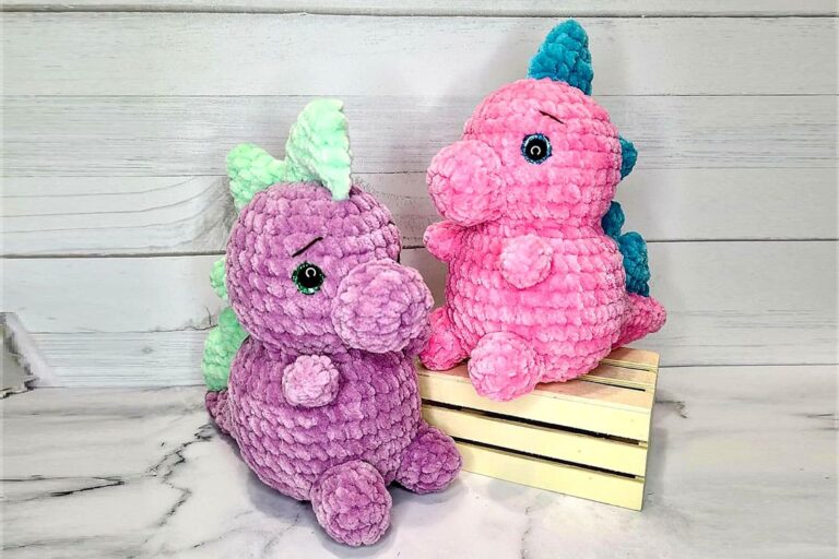 Easy Crochet Dinosaur Trex Amigurumi Free Pattern – Amigurumi