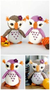 Halloween Crochet Owl Amigurumi Free Pattern – Amigurumi