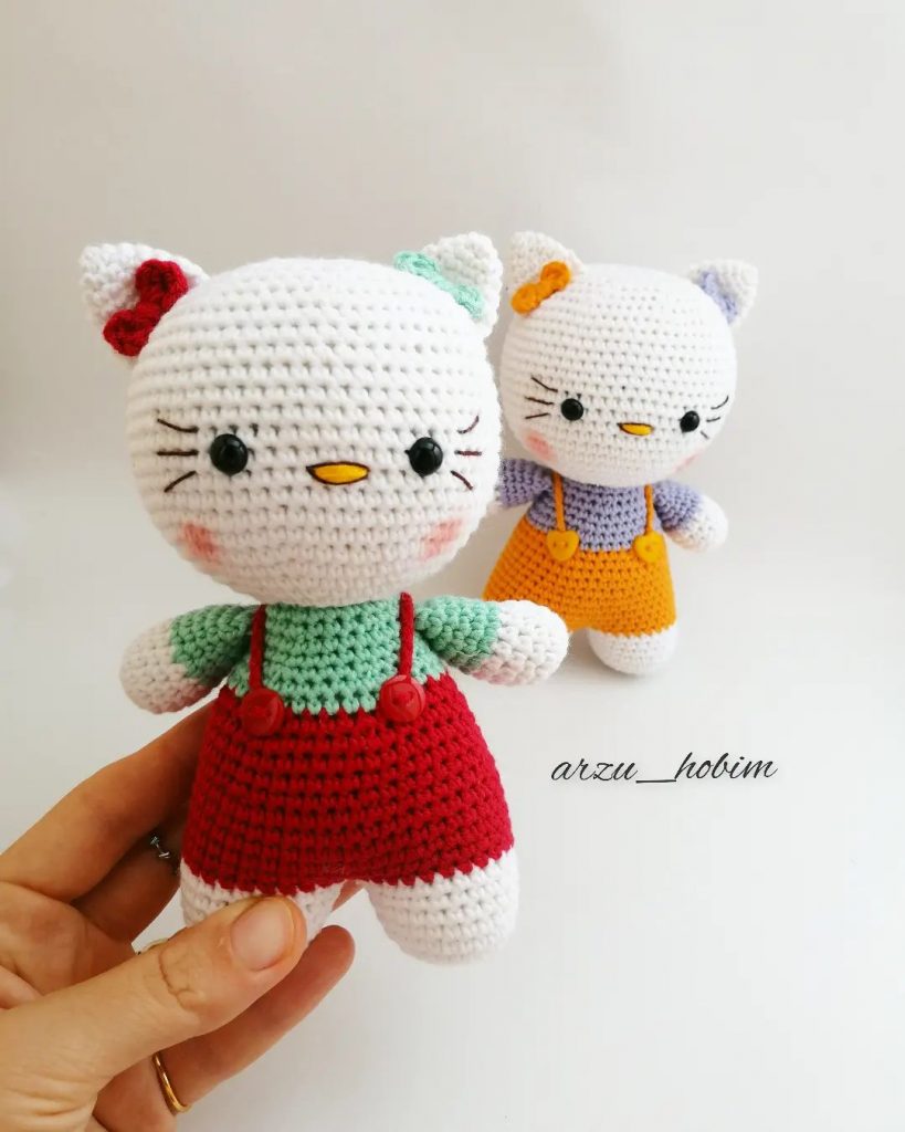 My Love Crochet - Big Hello Kitty Amigurumi Free Crochet