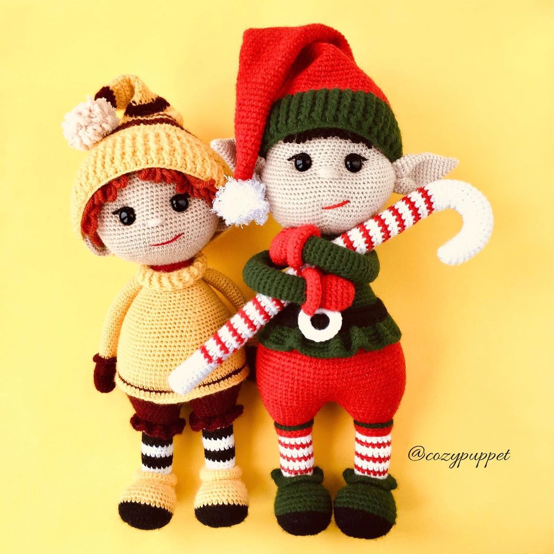 Little Elf Crochet Doll Amigurumi Free Pattern – Amigurumi