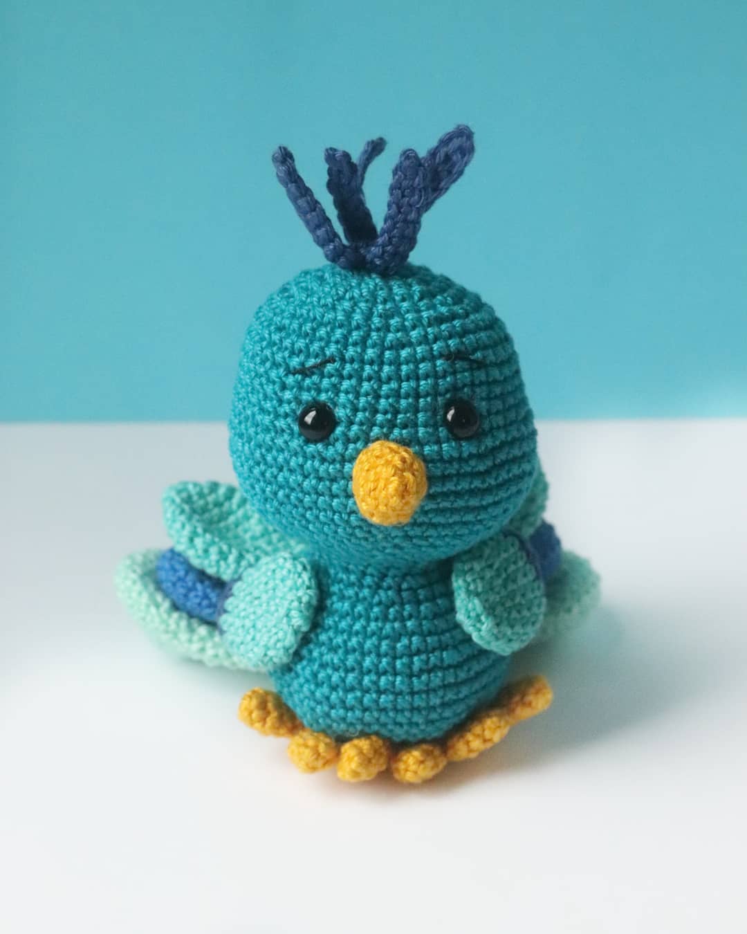 Peacock Amigurumi Free Pattern – Amigurumi