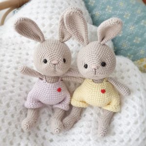 Sleeping Bunny Alvin Amigurumi Free Pattern – Amigurumi