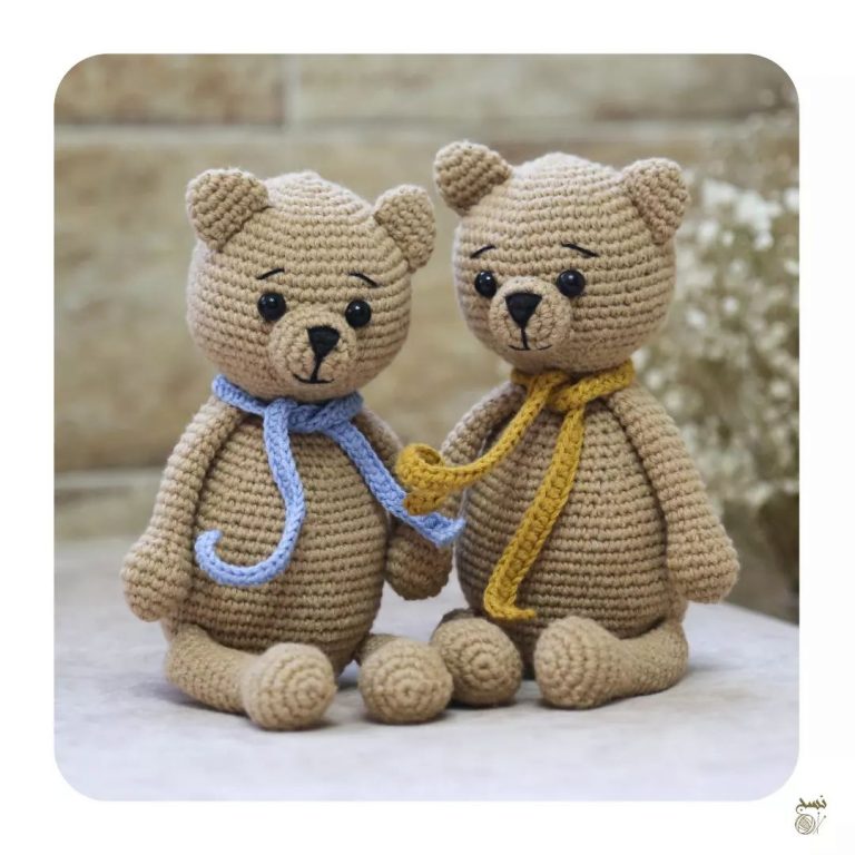 Sleepy Cute Baby Crochet Bear Amigurumi Free Pattern – Amigurumi