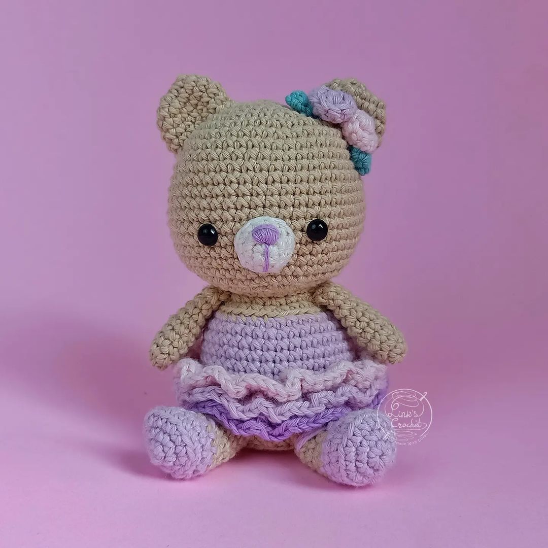 Winnie The Pooh Plush Crochet Bear Amigurumi Free Pattern – Amigurumi