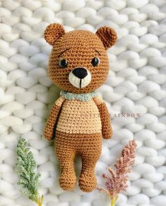 Winnie The Pooh Plush Crochet Bear Amigurumi Free Pattern – Amigurumi