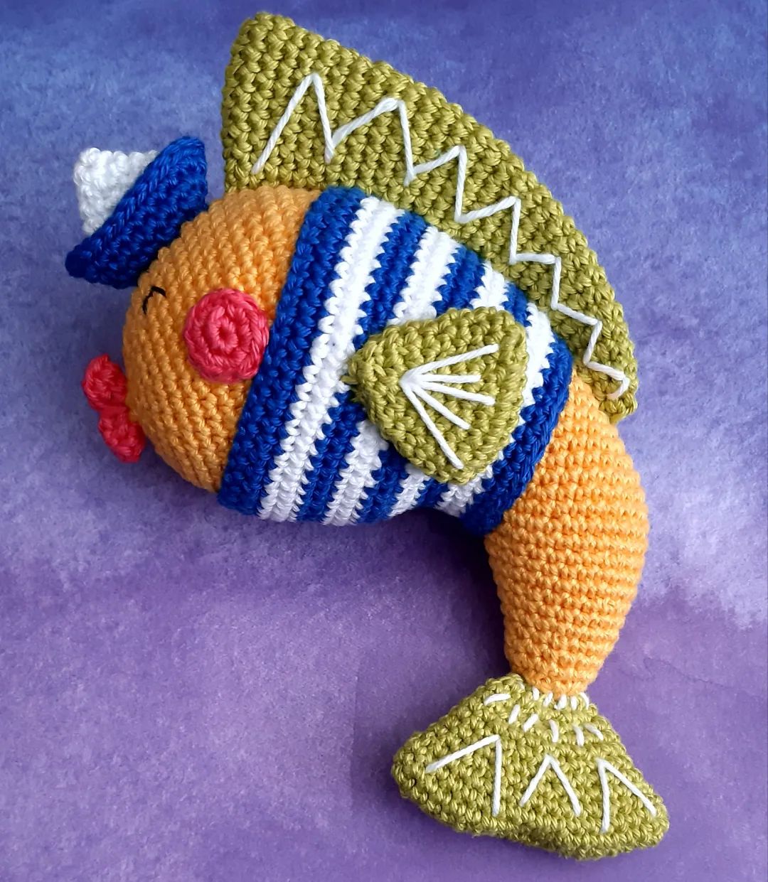 Crochet Fish Flounder Amigurumi Free Pattern – Amigurumi