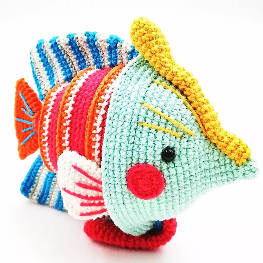 Crochet Fish Flounder Amigurumi Free Pattern – Amigurumi