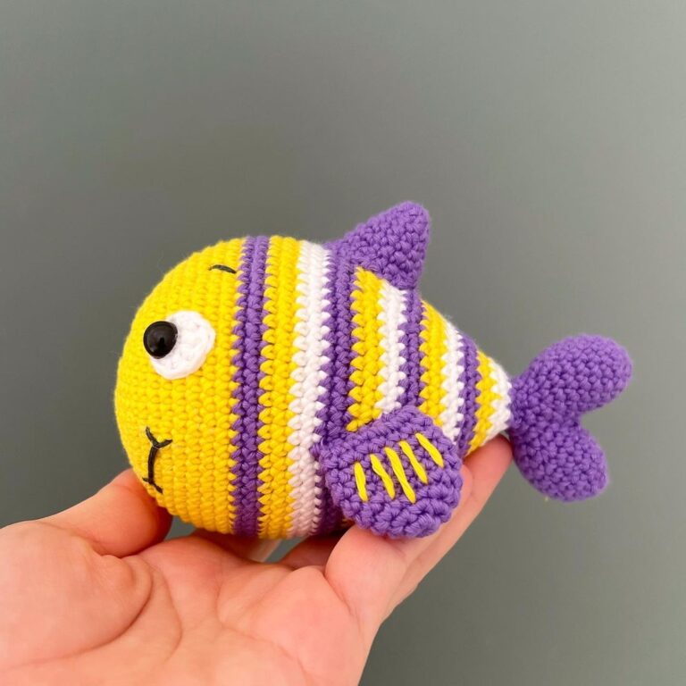 Crochet Fish Flounder Amigurumi Free Pattern – Amigurumi