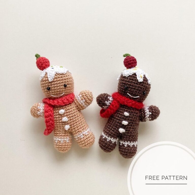 Gretel Amigurumi Gingerbread Man Crochet Free Pattern – Amigurumi