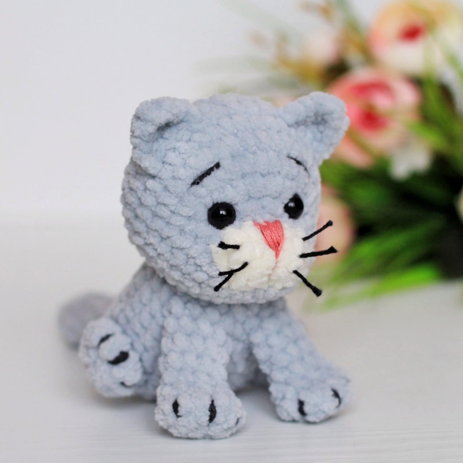 Crochet Cute Little Cat Amigurumi Free Pattern – Amigurumi