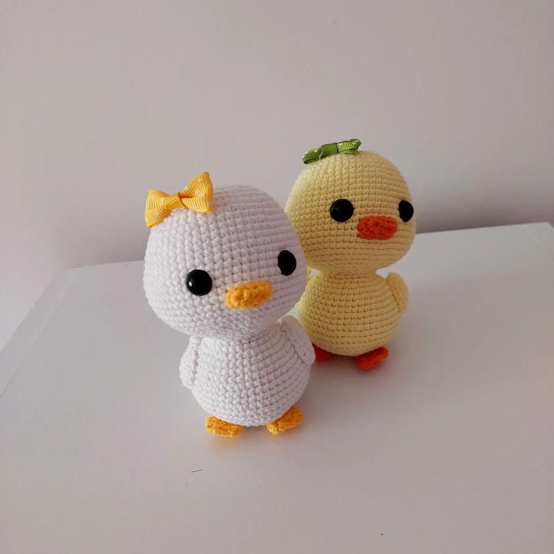 Cute Crochet Duck Amigurumi Free Pattern – Amigurumi