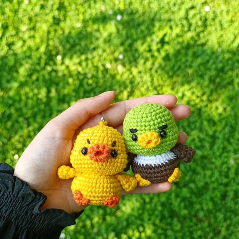 Cute Crochet Duck Amigurumi Free Pattern Amigurumi