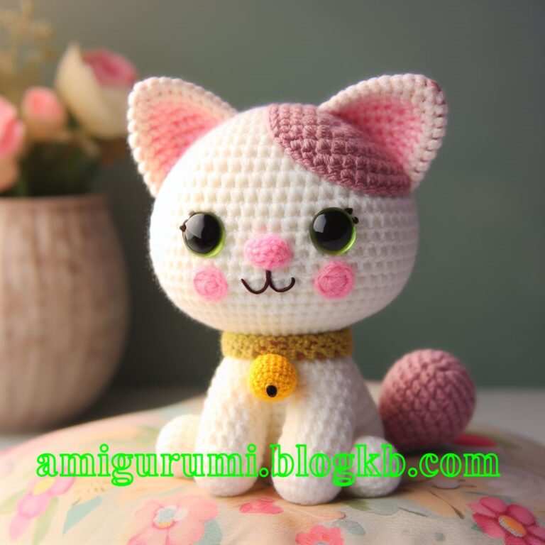 Cute Crochet Cat Amigurumi Free Pattern – Amigurumi