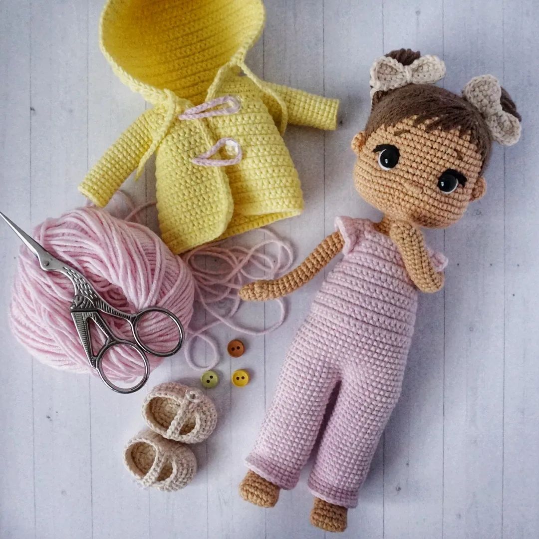 Cute Crochet Elia Doll Amigurumi Free Pattern – Amigurumi