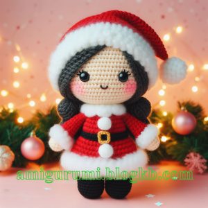 Cute Crochet Santa Doll Amigurumi Free Pattern – Amigurumi