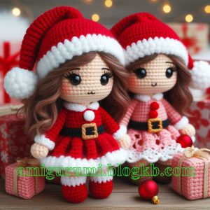 Cute Crochet Santa Doll Amigurumi Free Pattern – Amigurumi