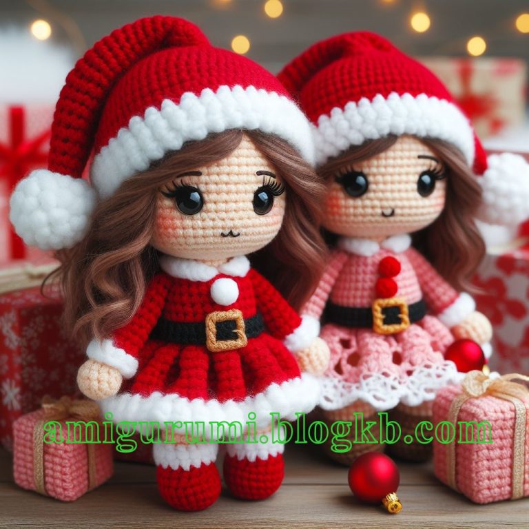 Cute Crochet Santa Doll Amigurumi Free Pattern – Amigurumi